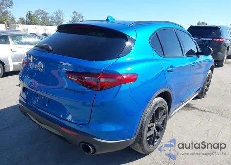 2019 Alfa Romeo Stelvio Rwd из США, поврежденный, VIN ZASPAJAN6K7C70461
